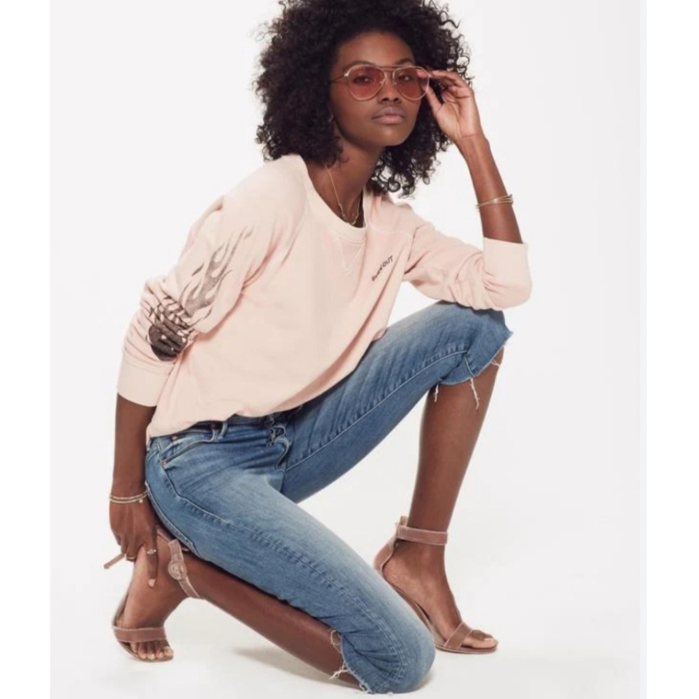 🆕 Mother Skinny Jeans The Stunner Knicker Style. NWOT - Picture 3 of 14